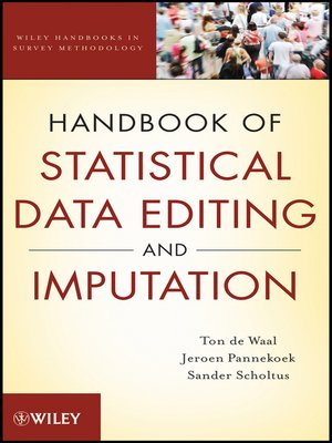 cover image of Handbook of Statistical Data Editing and Imputation